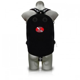SideMount Dive System Manta Twin Bladder – widok kompletnego systemu sidemount