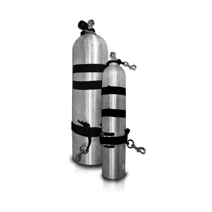 Uprzaz do butli SideMount Dive System Bottle Harness – elementy montazowe