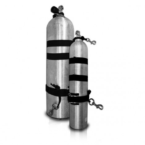 Uprzaz do butli SideMount Dive System Bottle Harness – elementy montazowe