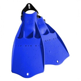 copy of Płetwy nurkowe Dive System Tech Fin Blue – guma naturalna, sprężyny stalowe, do suchego skafandra, rozmiary XS–XXL