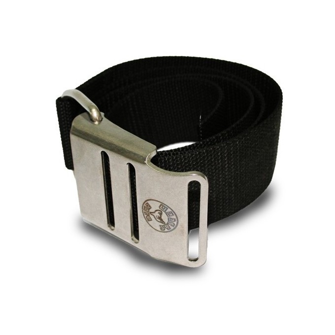 Pas na butle z metalowa klamra Dive System 50 mm stal nierdzewna