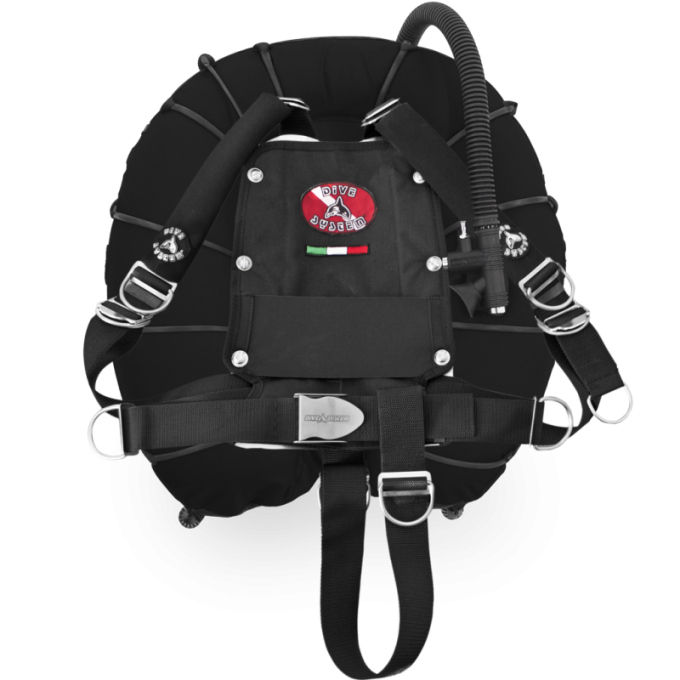 Skrzydło techniczne Dive System X3M – Horseshoe 27 l, uprząż regulowana, Cordura 1000