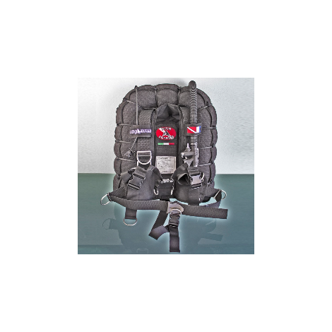 Skrzydło Dive System Fly Tech w kolorze Yellow – widok z przodu