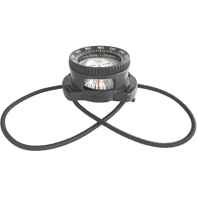 kompas nurkowy tek dive system na gumkach bungee