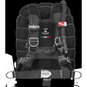 Powystawowe Skrzydło rekreacyjne Dive System Fly Tech – 20L, inflator klasyczny, single tank