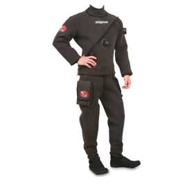 Suchy skafander neoprenowy Dive System Solo NK z pełnymi wzmocnieniami Kevlar