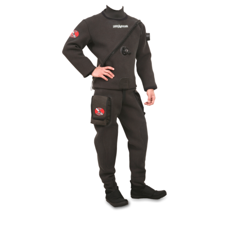 Suchy skafander neoprenowy Dive System Solo NK z pełnymi wzmocnieniami Kevlar