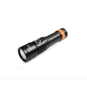 Latarka nurkowa foto OrcaTorch D530V – 1200 lm, akumulator 18650, szeroki kąt 140°, głębokość 150 m.