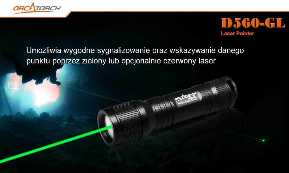 OrcaTorch D560-RL – widok 1