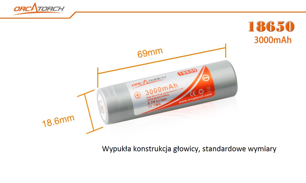 Akumulator 18650 3000 mAh – oznaczenia i detale