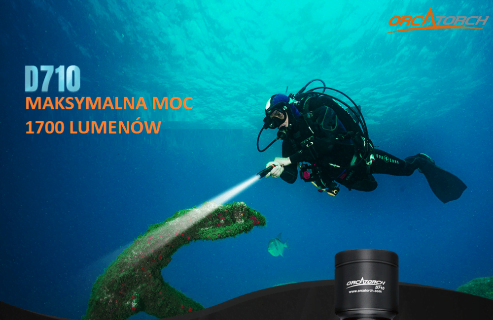 OrcaTorch D710 – widok 1