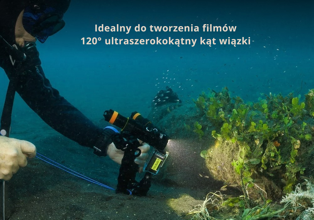OrcaTorch D710V MK2 – światło UV w akcji