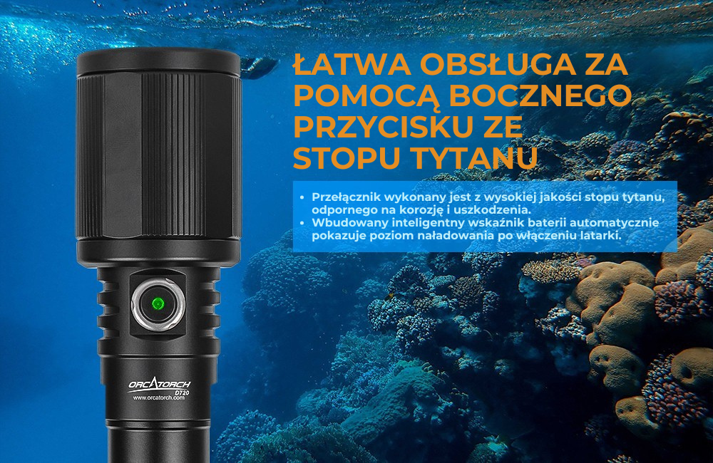 OrcaTorch D720 – widok 5