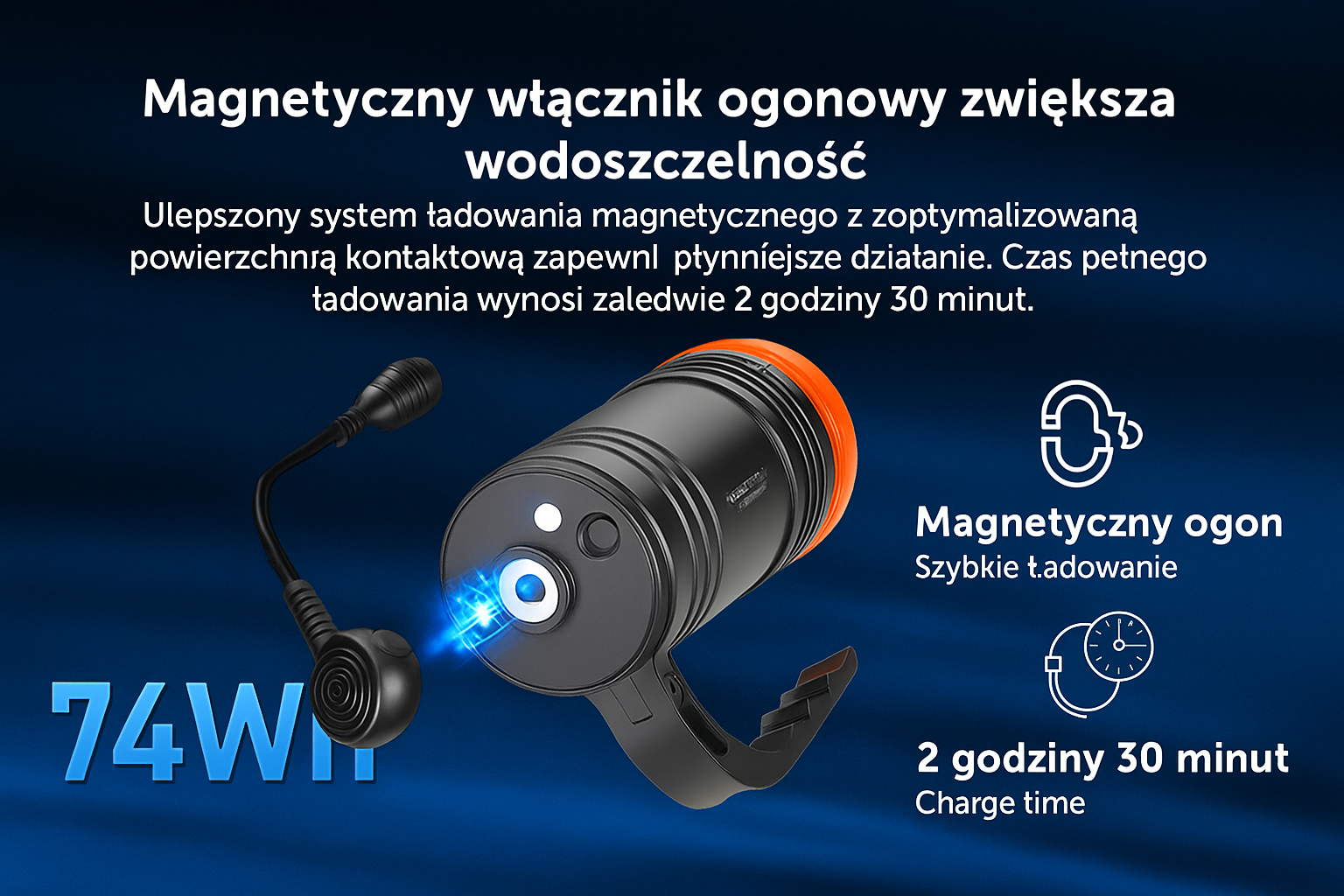 OrcaTorch D920 – magnetyczny przełącznik ogonowy