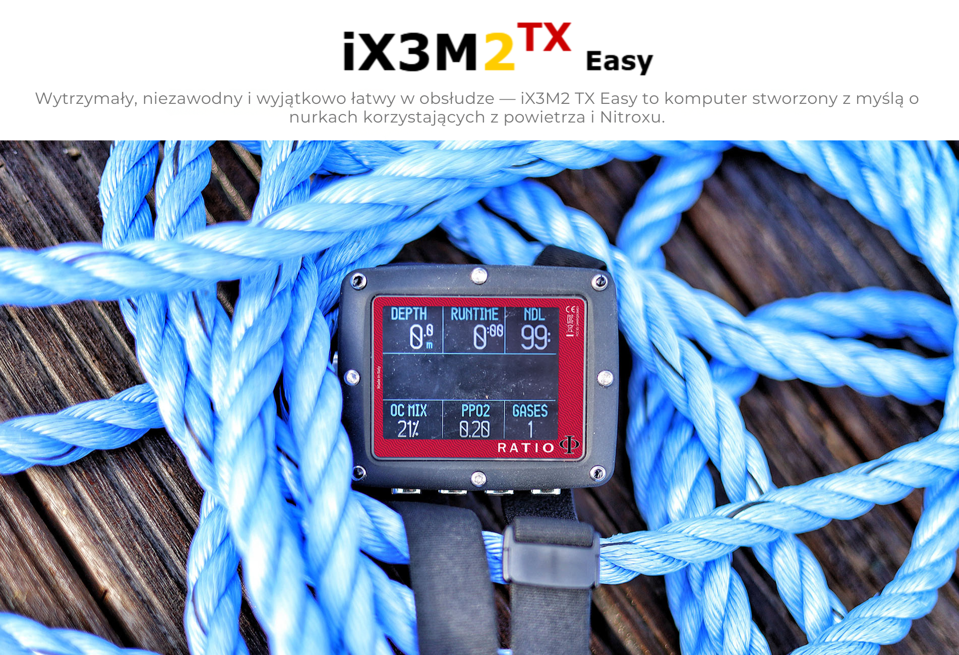 Ratio iX3M2 TX Easy – widok 1
